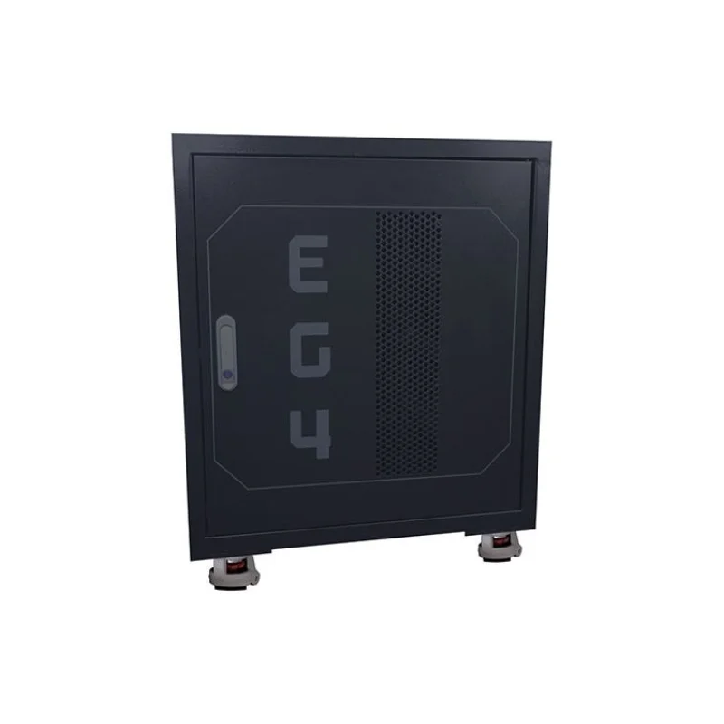 EG4 3 Slot Enclosed Battery Rack w/ Wheels Included