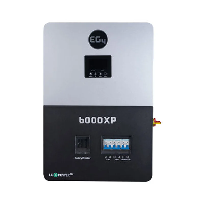 EG4 6000XP Off-Grid Inverter | 8000W PV Input | 6000W Output | 480V VOC Input | 48V 120/240V Split Phase