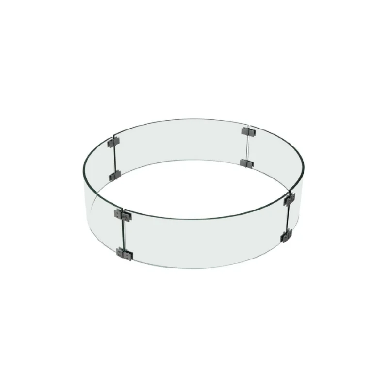 Elementi Fire Pit Wind Guard for Boulder Fire Table OFG110-WS