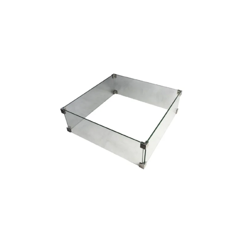 Elementi Manhattan and Aurora Wind Guard For Fire Pit OFG103-WS