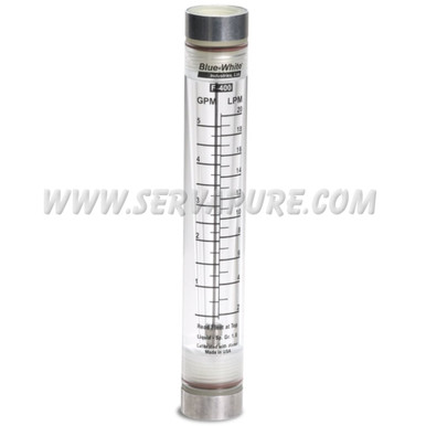 Blue-White F-40250LN-4, 0.025-0.250 GPM, 1/4'' FNPT, F-400N Series