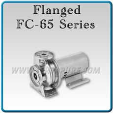 Webtrol FC6575T Flanged Connection Centrifugal Pump, 7.5 Hp