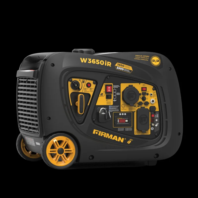 Firman W03383 30 Amp 3300W/3650W Remote Start Gas Inverter Generator