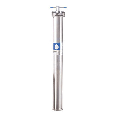 Shelco FOS-906, 30'' 304 Stainless Steel Filter Housing, 3/4'' In/Out