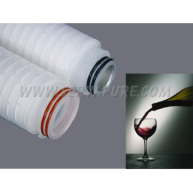 CPF Nylon Membrane Cartridge, 0.45 Micron Rating, FNM-40, Food & Beverage Grade