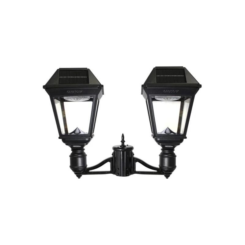 Gama Sonic Imperial III Commercial Solar Double Post Light