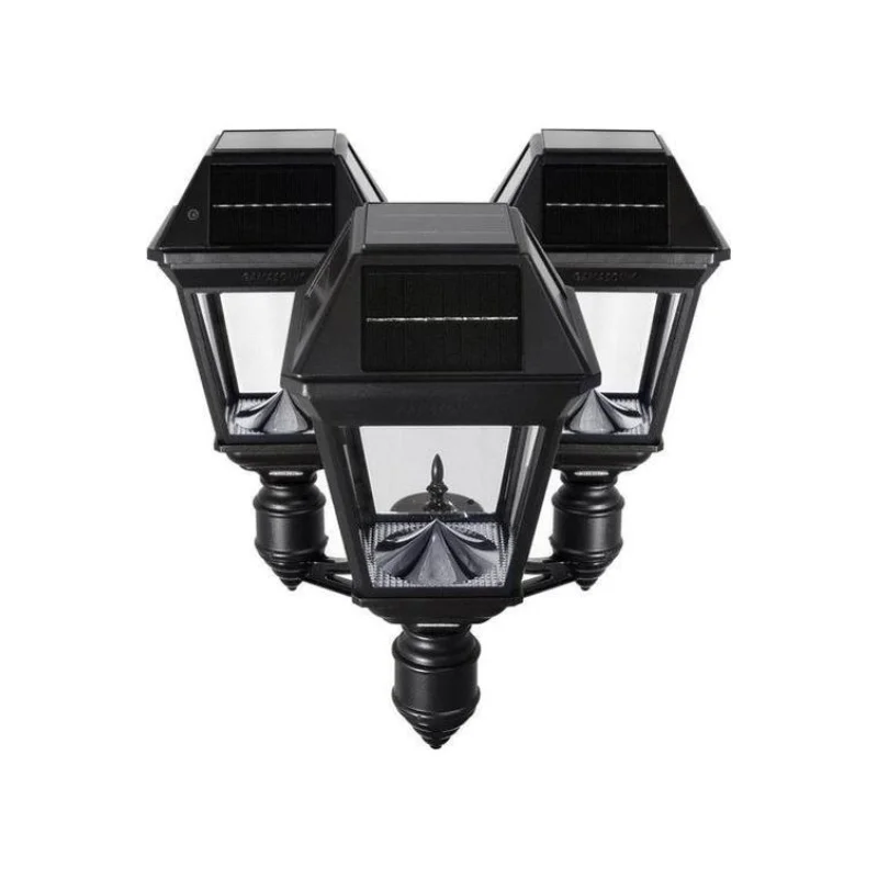 Gama Sonic Imperial III Commercial Solar Triple Post Light