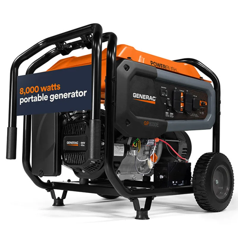 Generac 8000W 49ST/CSA CoSense Electric Start Portable Generator