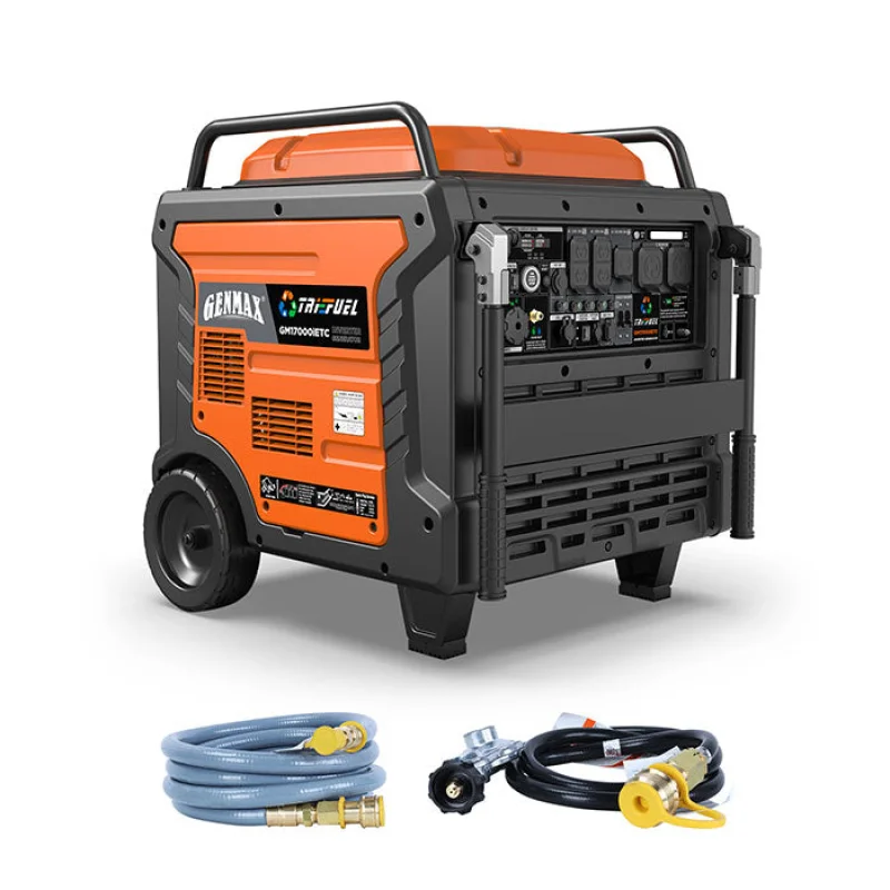 GENMAX GM17000iETC 17000 Watt Tri-Fuel Inverter Generator
