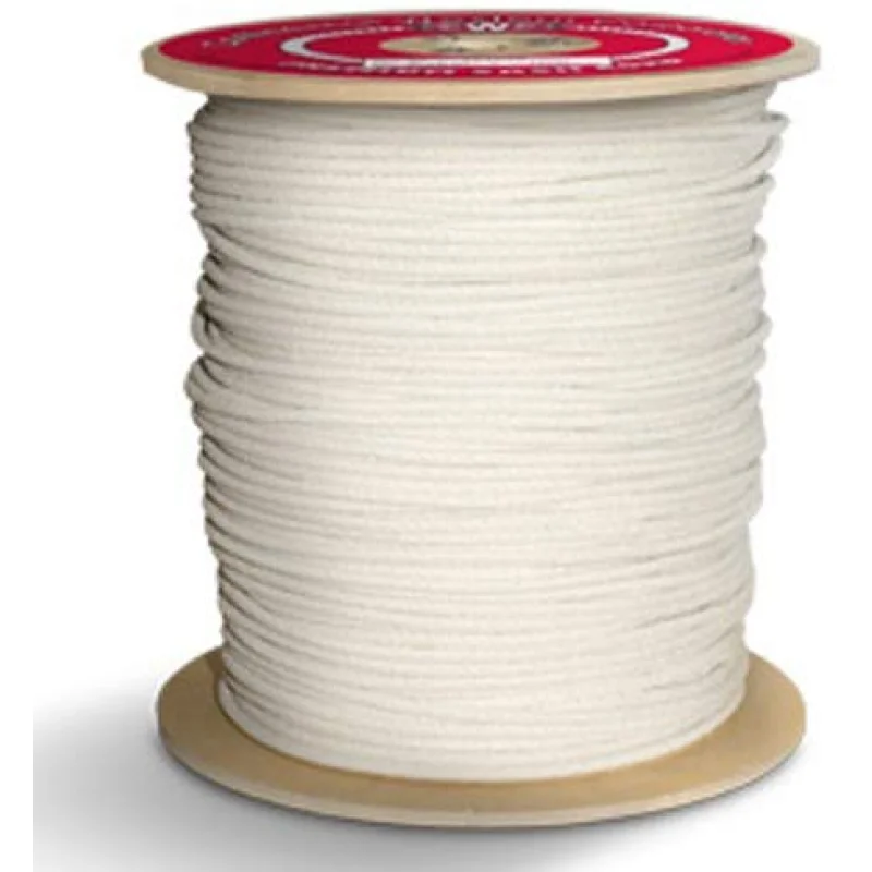 Glazed Sash Cord – Size #12, 3/8″ x 600 ft, White