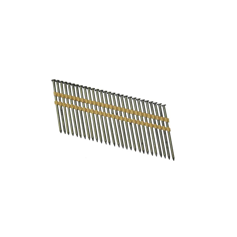 Grip Rite Prime Guard GR071M 21 Degree Plastic Strip Round Head Bright Coated Collated Framing Nails, 2-3/8″ x 0.113″
