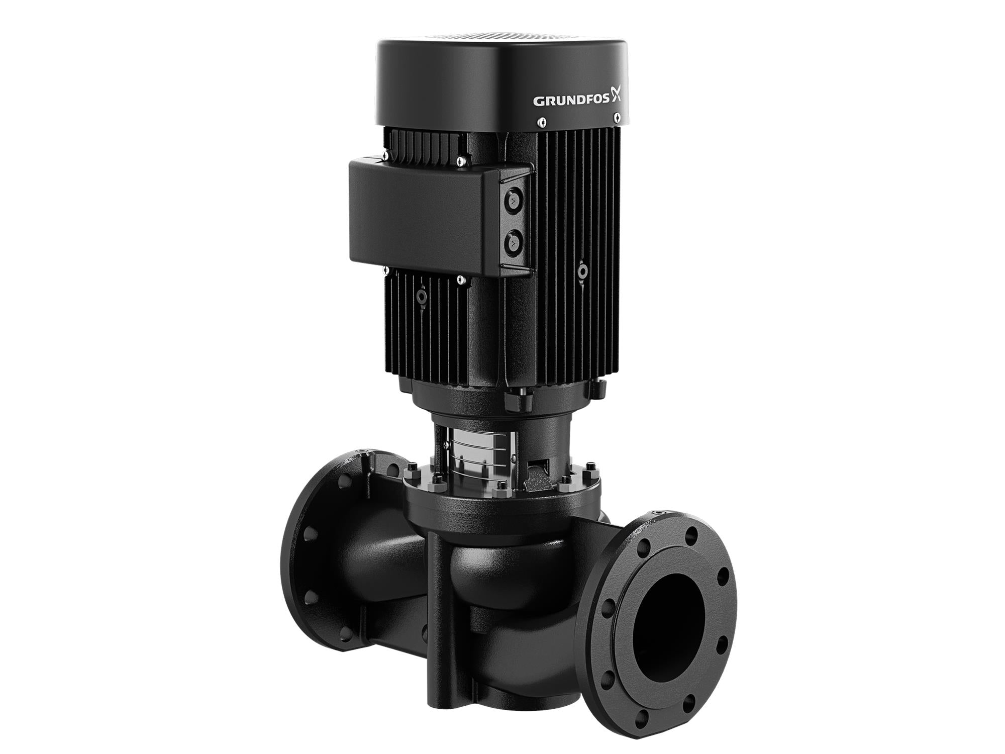 Grundfos 96411851, TP100-160/2 208-3PH 3hp TEFC Inline Pump