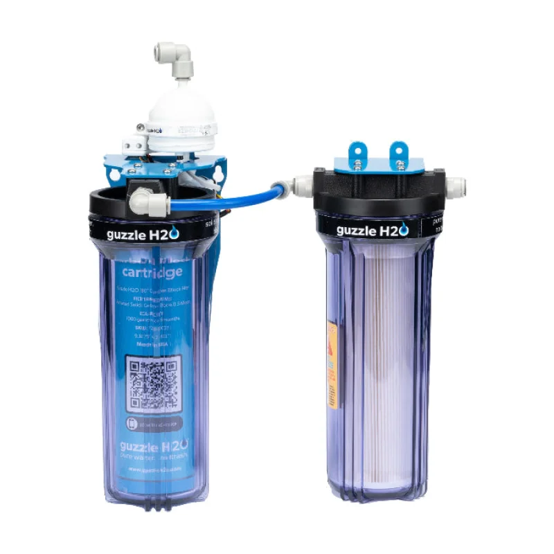 Guzzle H2O Stealth 2×10 Built-In Water Filtration & Purification System