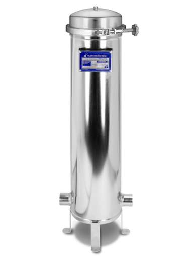 Hydro Scientific HBCJ170-316, Band Clamp Jumbo Filter Housing, 150 GPM, 316SS