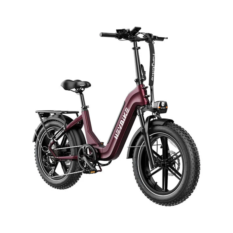 HeyBike Ranger S Electric Bike Merlot Red