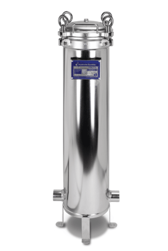 Hydro Scientific HSBJ90-316, Swing Bolt Jumbo Filter Housing, 100 GPM, 316SS