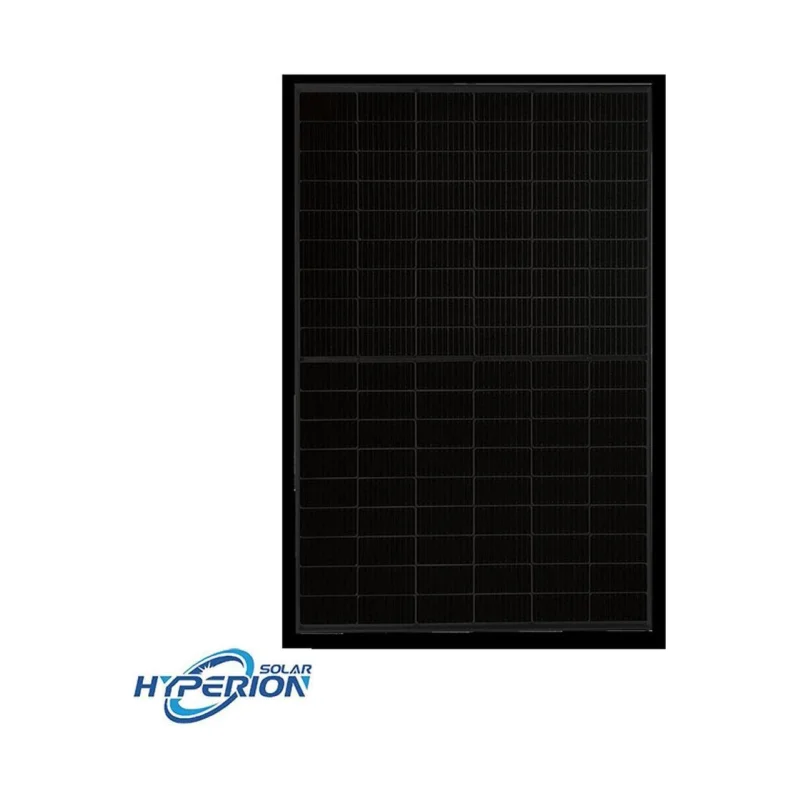Hyperion 400W Bifacial Solar Panel (Black) | Up to 500W with Bifacial Gain