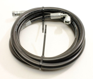 Genie Lift Part # 49117-9091GT - HOSE ASSY, 1/4, 90 FEM, STR FEM, EA