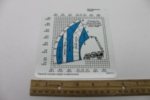 Genie Lift Part # 130707GT - CARD,LOAD RNG,844 CAT ADPT, EA