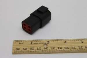 Genie Lift Part # 60525GT - CONN,RECEP 4 WAY,12-14GA, EA