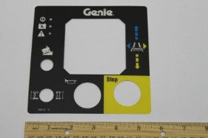 Genie Lift Part # 39612GT - DECAL, JOYSTICK, EA