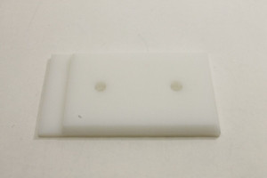 Genie Lift Part # 25697GT - WEAR PAD,CABLE TRACK,6.88X 4**, EA