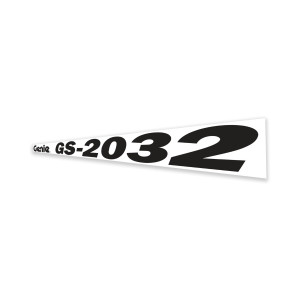 Genie Lift Part # 62055GT - DECAL,COSMETIC,GENIE GS-2032, EA