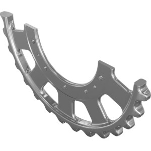 Genie Lift Part # 128922GT - SPROCKET, MACH. HALF RIGHT, EA