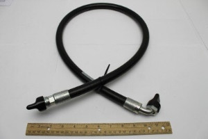 Genie Lift Part # 49143-4629GT - HOSE ASSY,1/2,90 FEM,STR FEMM, EA