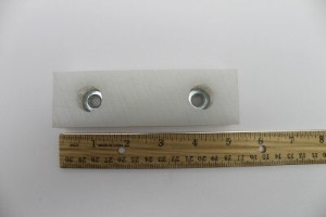Genie Lift Part # 53811GT - WEAR PAD,5X1.5X1 W/INSERTS, EA