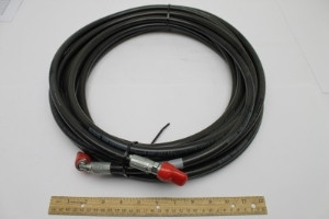 Genie Lift Part # 49117-50391GT - HOSE ASSY,1/4/90 FEM,STR FEM, EA