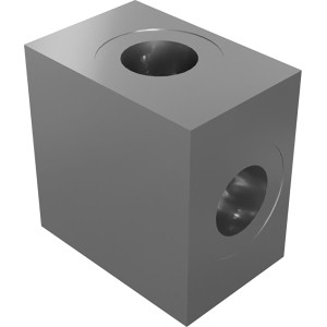 Genie Lift Part # 145124GT - JUNCTION BLOCK,4X #4 SAE PORT, EA