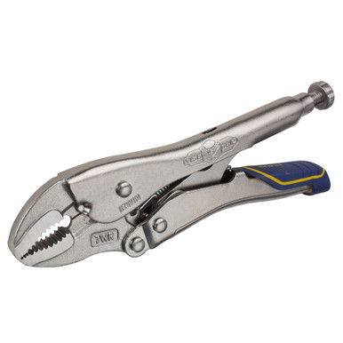 Irwin 7", Locking Pliers, Fast Release, with Wire Cutter, 7WR, #IR-IRHT82580 (5/Pkg)