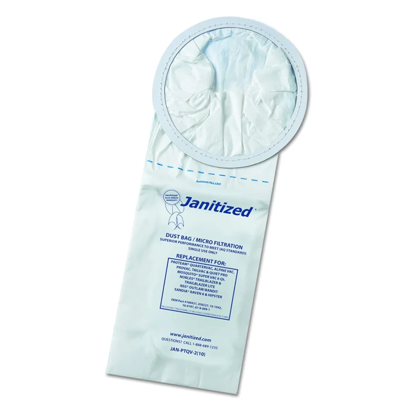 Janitized Paper Premium Replacement Commercial Vacuum Bag
