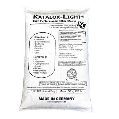 KATALOX-50-BOX, Katalox Media Iron and Hydrogen Sulfide Removal System, 0.5 Cubic Feet Box
