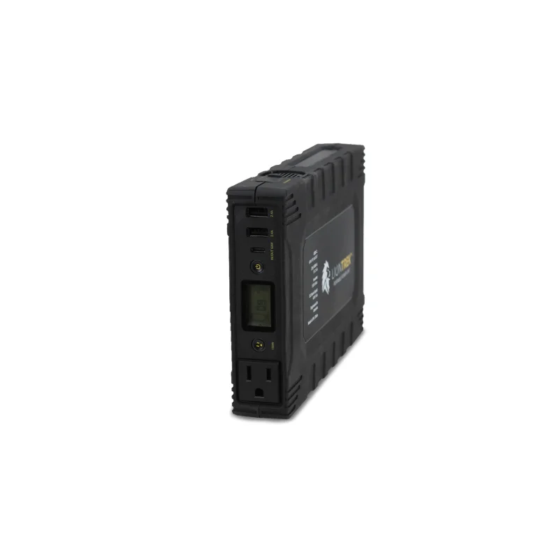 LIONENERGY Lion Trek – Portable Solar Generator, LiFePO4, 150W AC