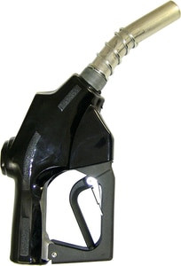 M. Carder Fuelmaster 1 in. Inlet Automatic Diesel Nozzle - Black