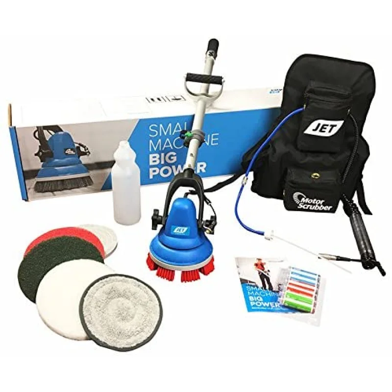 Motor Scrubber Jet | Hand Held Portable Scrubber MSJET-1 Kit