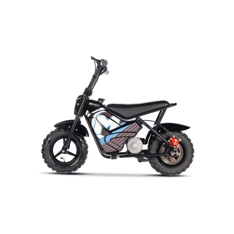MotoTec 24v 250w Electric Powered Mini Bike Black