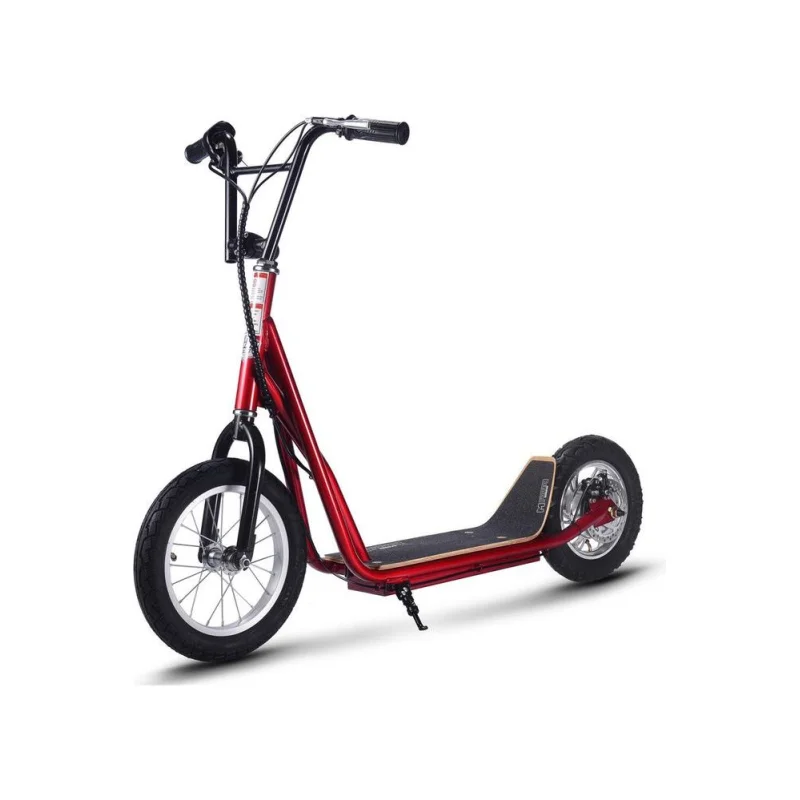 MotoTec Groove 36v 350w Big Wheel Lithium Electric Scooter Red