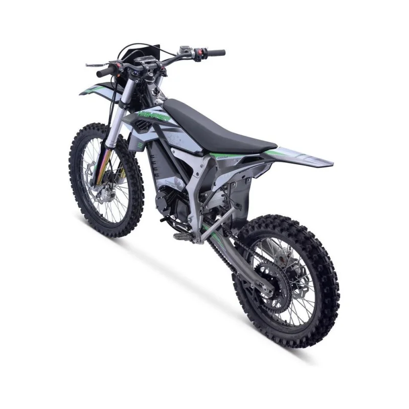 MotoTec Venom 72v 12000w Electric Dirt Bike White