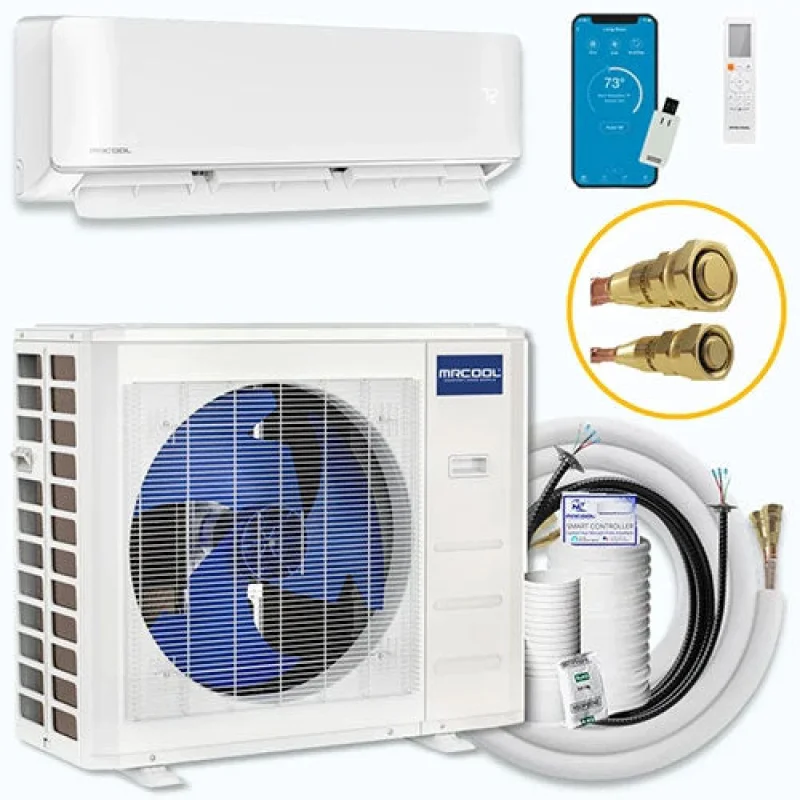 MRCOOL DIY 18K BTU 22.5 SEER2 5th Gen Ductless Mini Split Heat Pump System – 230V