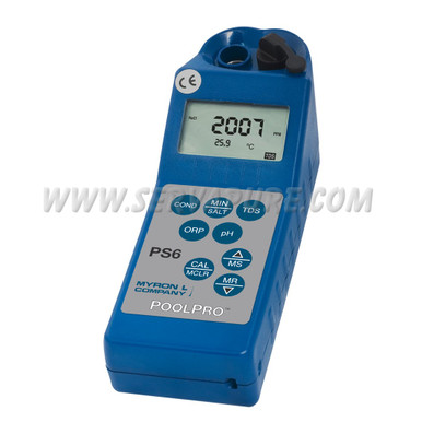 Myron L PS6FCE, PoolPro Conductivity, Mineral/Salt Concentration, TDS/pH/ORP/ Temperature