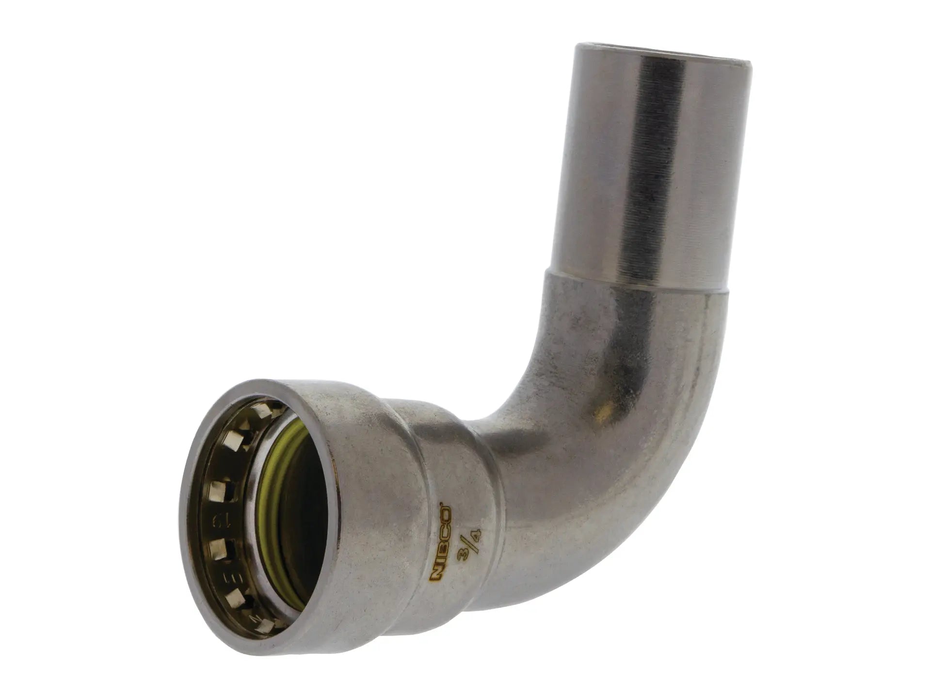 NIBCO 2059110HPC, 1/2 in. x 1/2 in. Ftg x Press 90 Elbow Carbon Steel PCH207-2