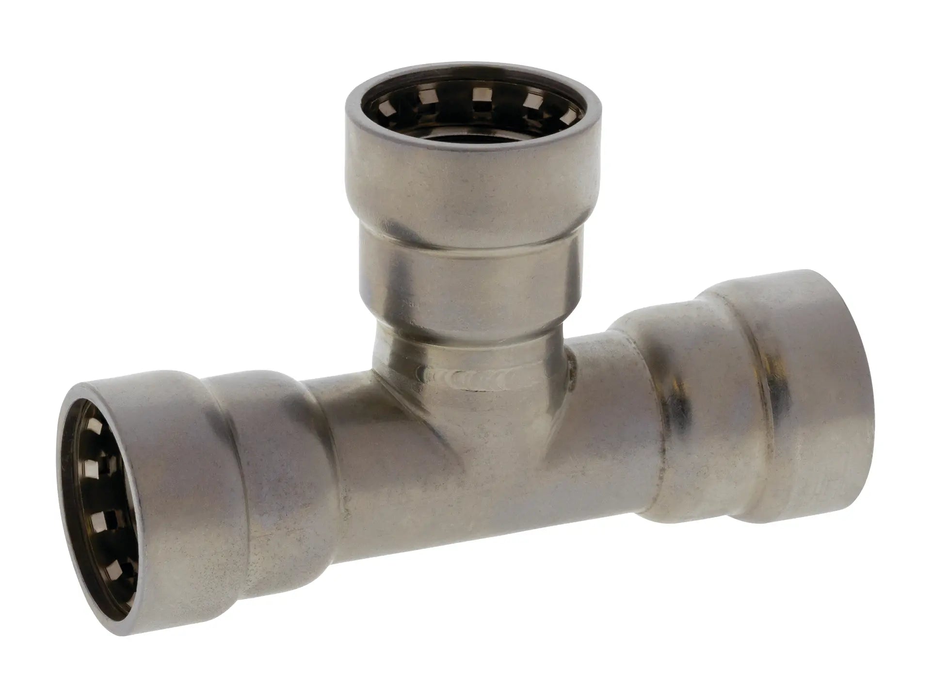 NIBCO 2097200EPC, 1/2 in. x 1/2 in. x 1/2 in. BenchPress Tee P x P x P Carbon Steel PC211