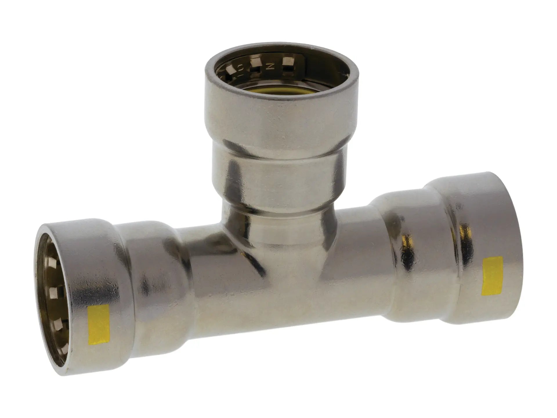 NIBCO 2097200HPC, 1/2 in. x 1/2 in. x 1/2 in. BenchPressG Tee P x P x P Carbon Steel PCH211