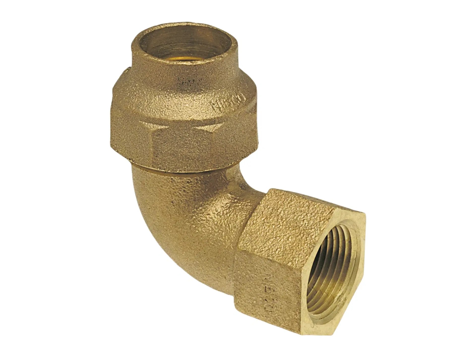 NIBCO 6049550, 1/2 in. Flared 90° Elbow FL x F , Cast 507-3