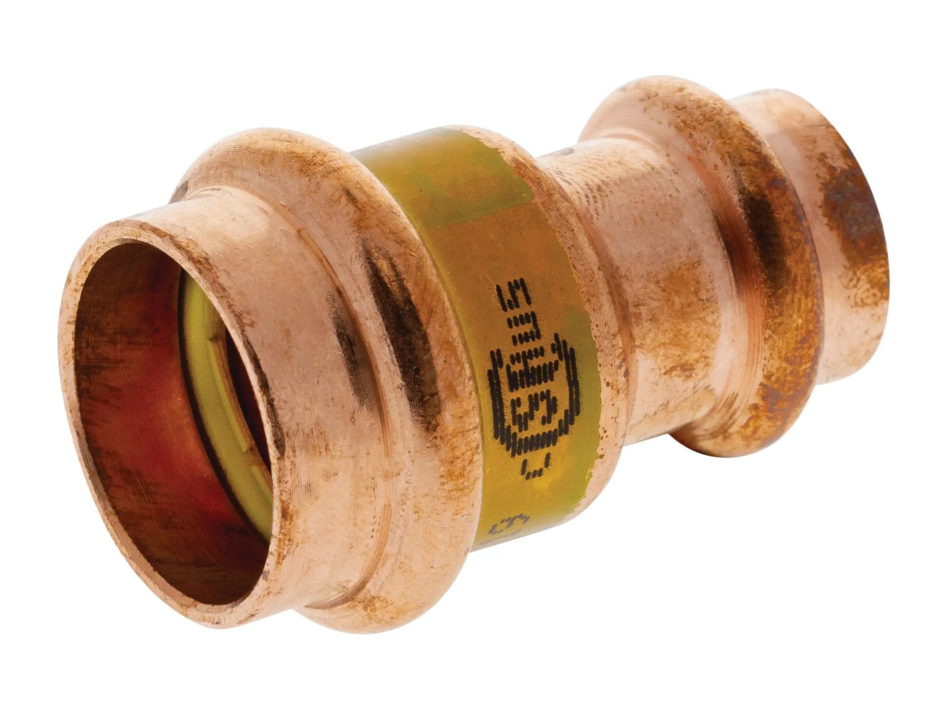 NIBCO 9001300HPC, 3/4 in. x 1/2 in. Prs X Prs PressG Reducing Copper Coupling PCH600
