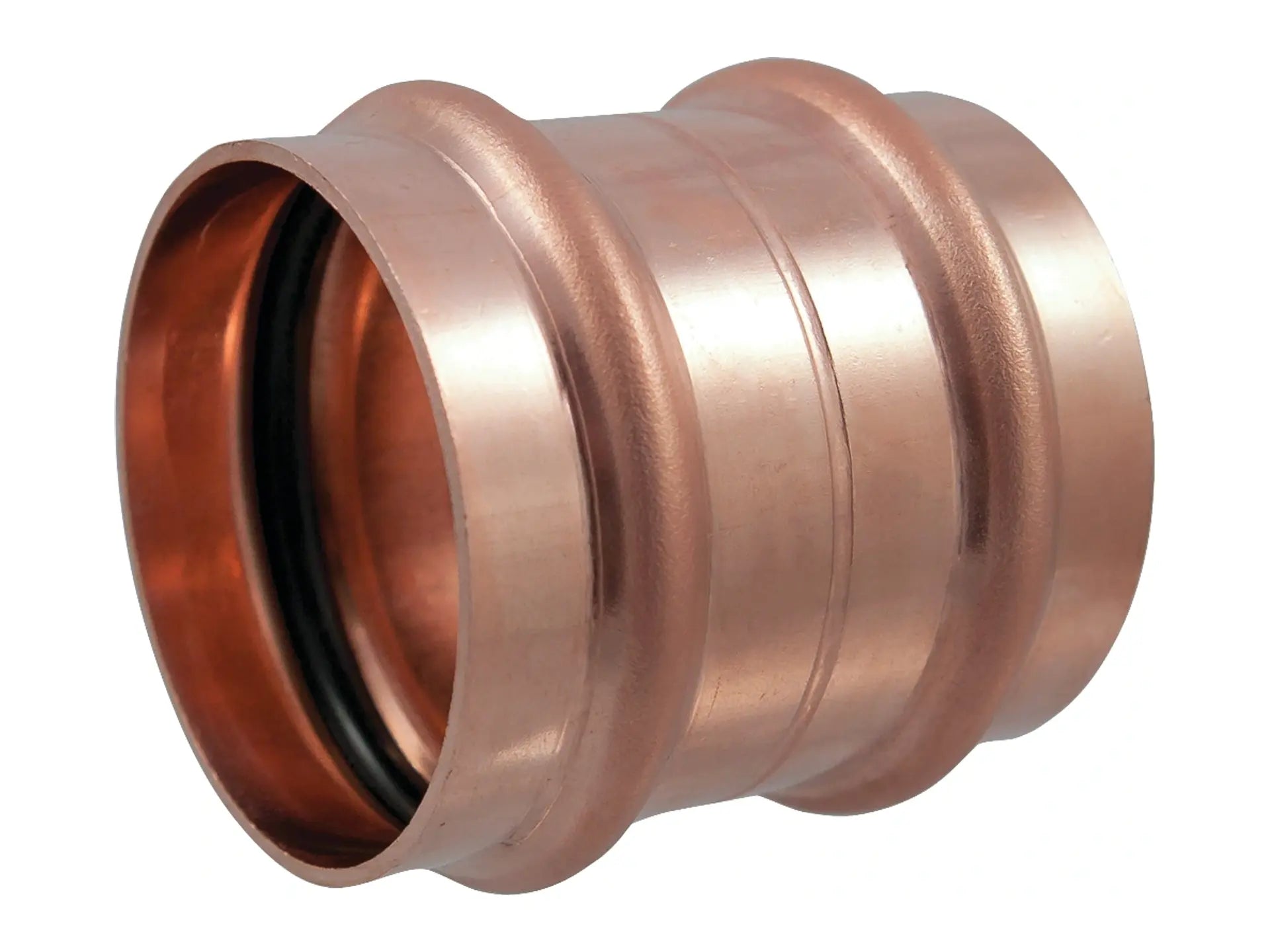 NIBCO 9002655PC, 2-1/2 in. x 2-1/2 in. Coupling P x P, Wrot Copper PC600-RS