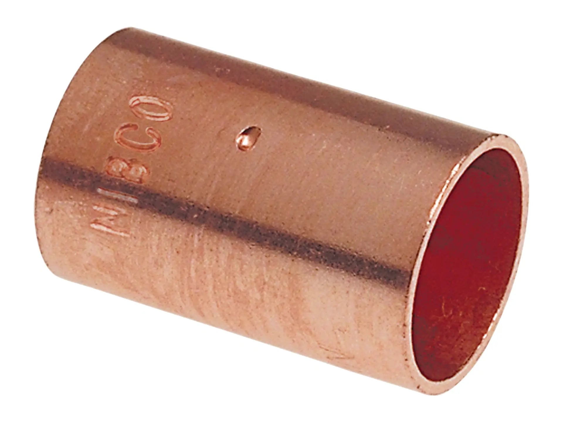 NIBCO 9005150, 8 in. x 8 in. Coupling with Dimpled Tube Stop C x C, Wrot 600-DS